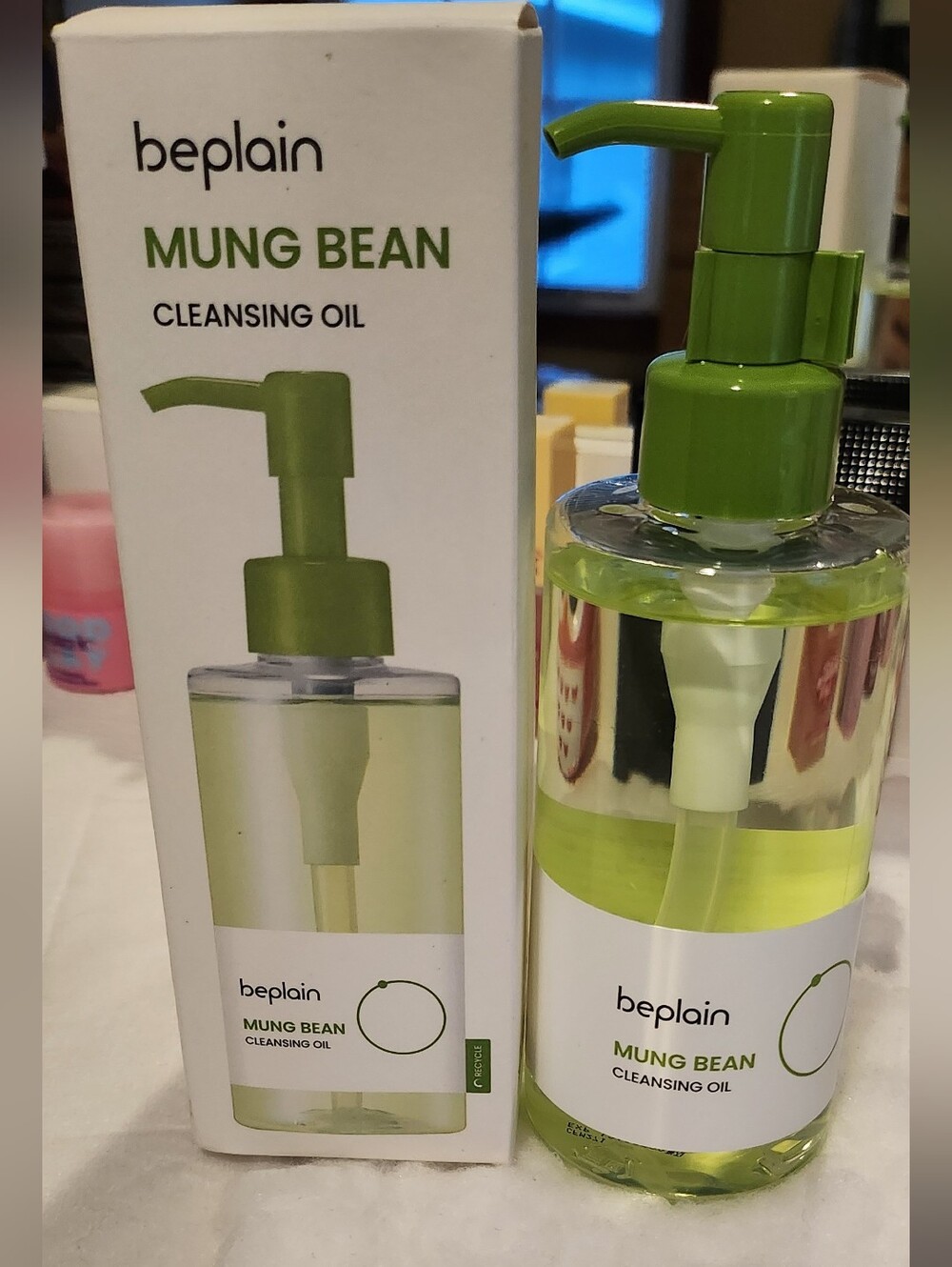 Mung Bean Cleansing Oil - Green